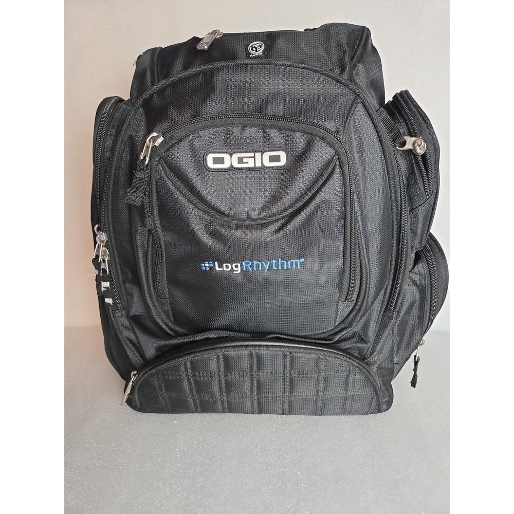 OGIO Tech Specs Metro Street Backpack BLACK‎ with Embroidered Company Logo